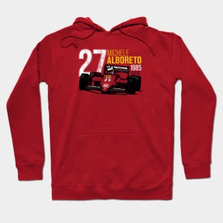 Michele Alboreto 1985 Tribute Hoodie